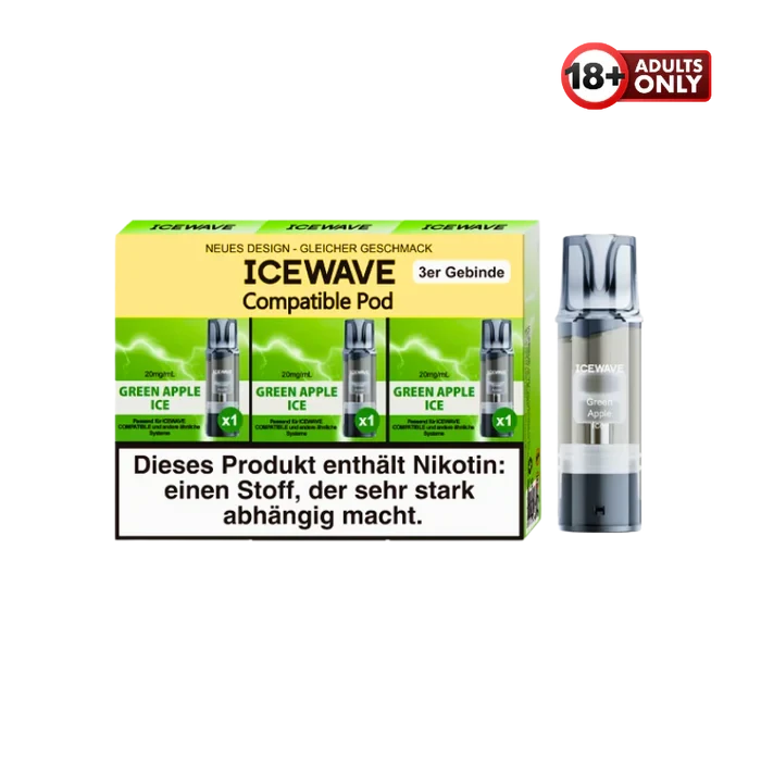Ice Wave Pods Green Apple Ice